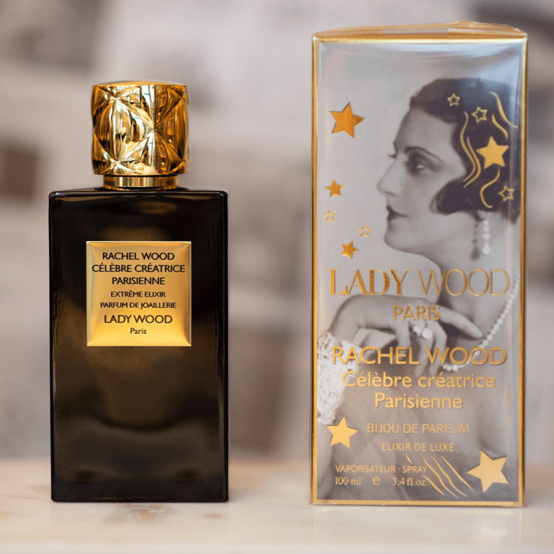 Parfum Rachel Wood célèbre créatrice parisienne