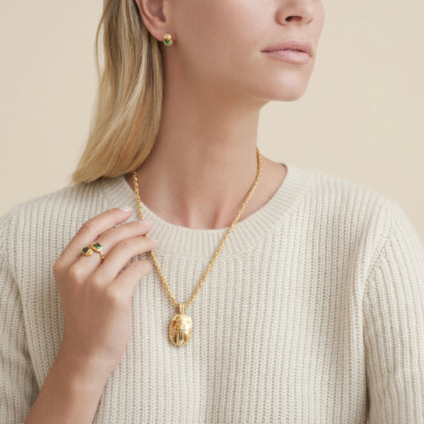 Gas Bijoux Ring Duality Scaramouche Enamel | Goud