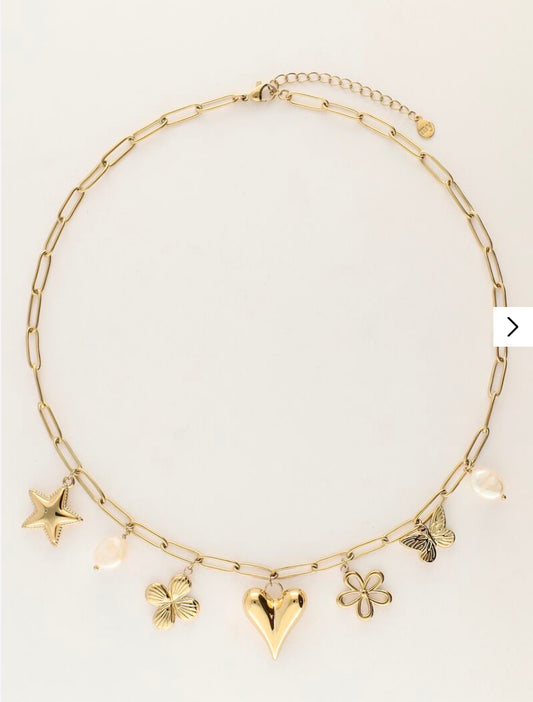 My Jewellery Schakelketting met multi bedels