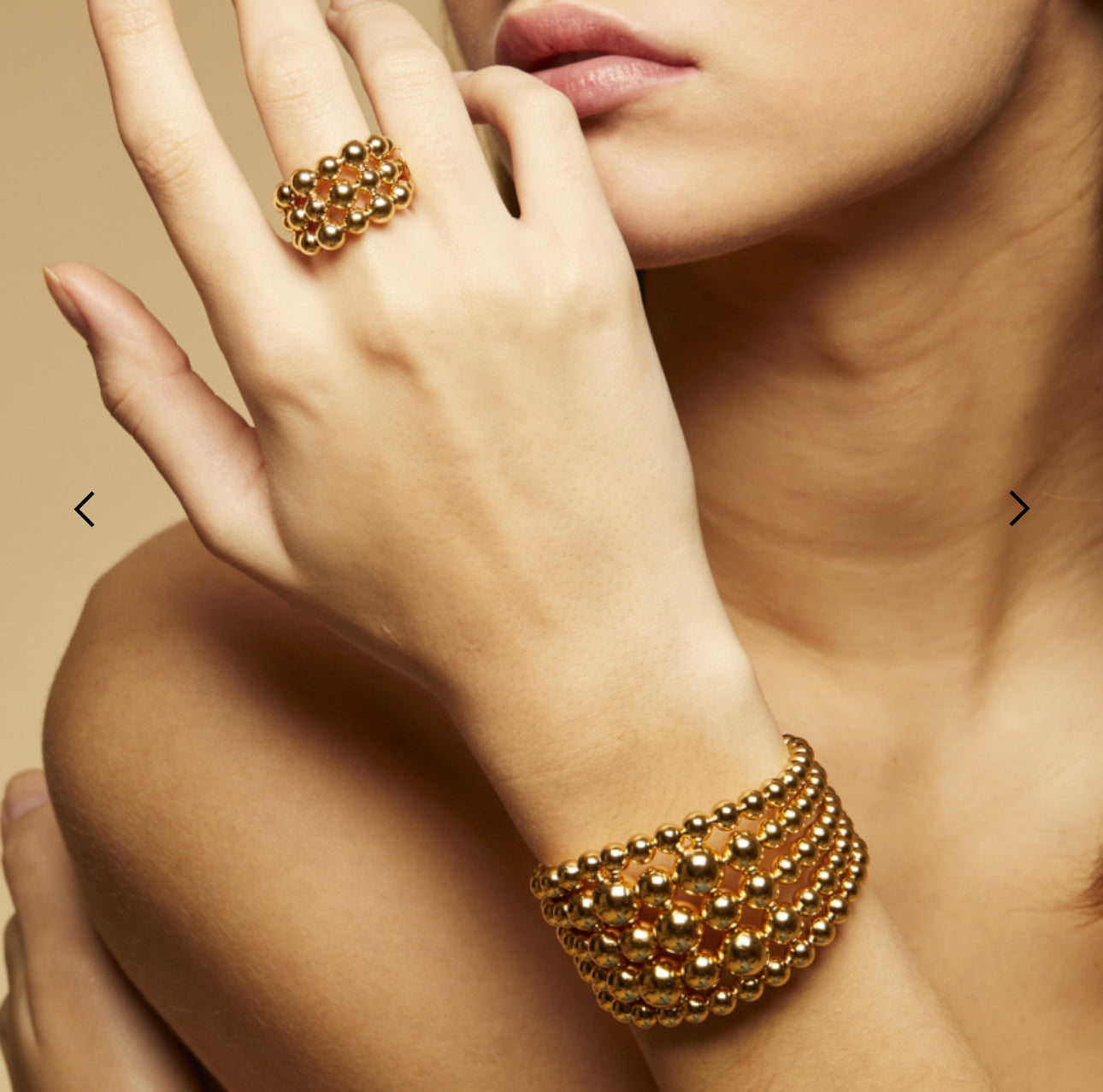 Gas Bijoux Multi Perla bracelet goud
