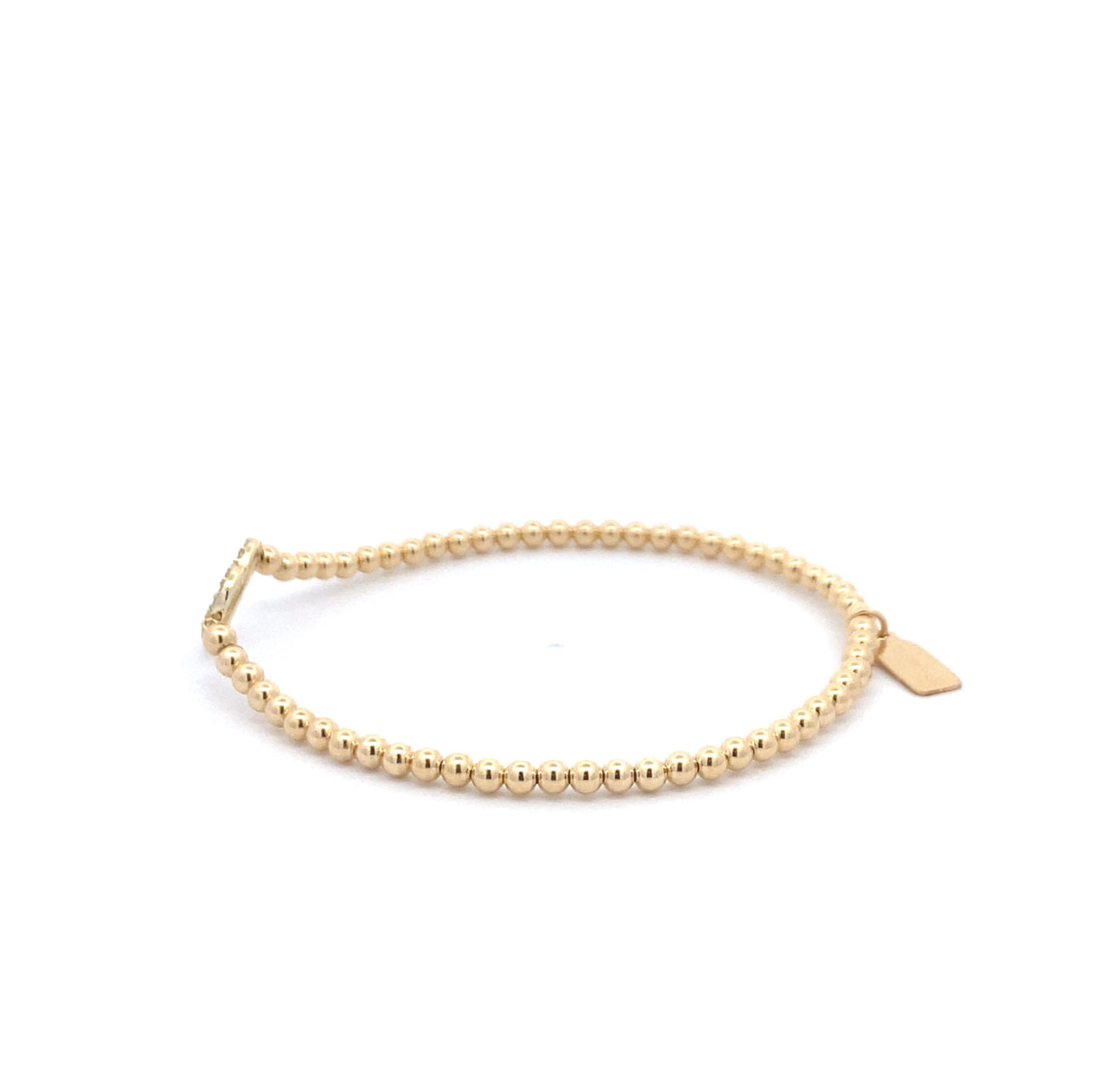 PScallme Heart cc gold coloured bracelet