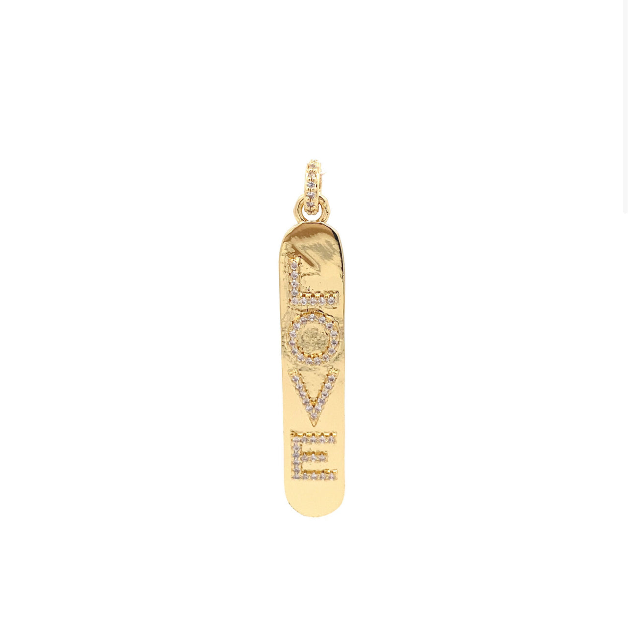 Pascallme Charm love goldplated