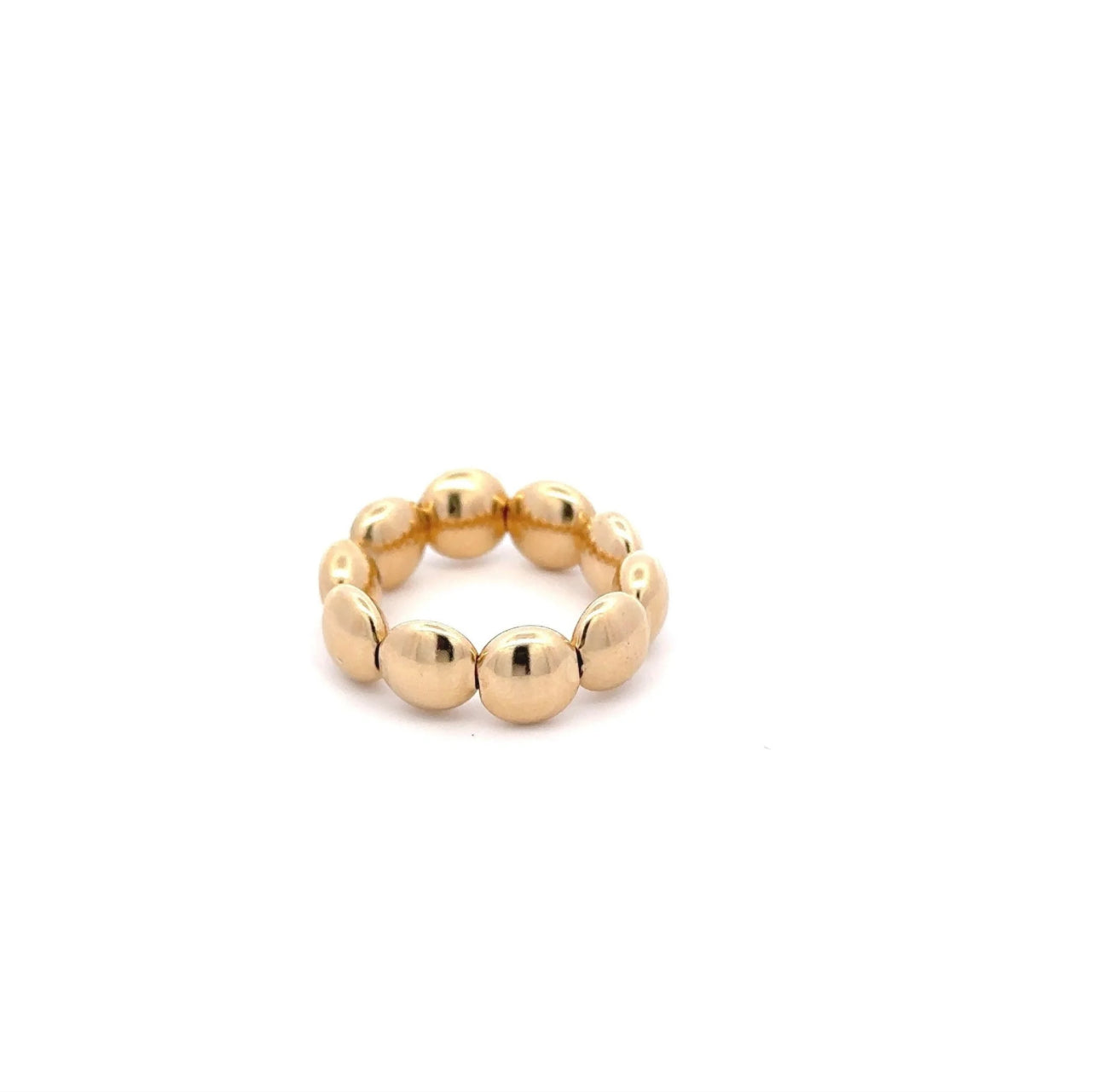 PScall me Ring basic flat gold coloured