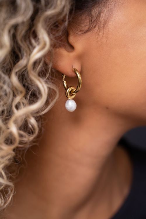 My Jewellery - Oorringen met parel