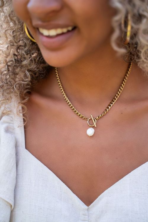 My Jewellery - Schakelketting met parel