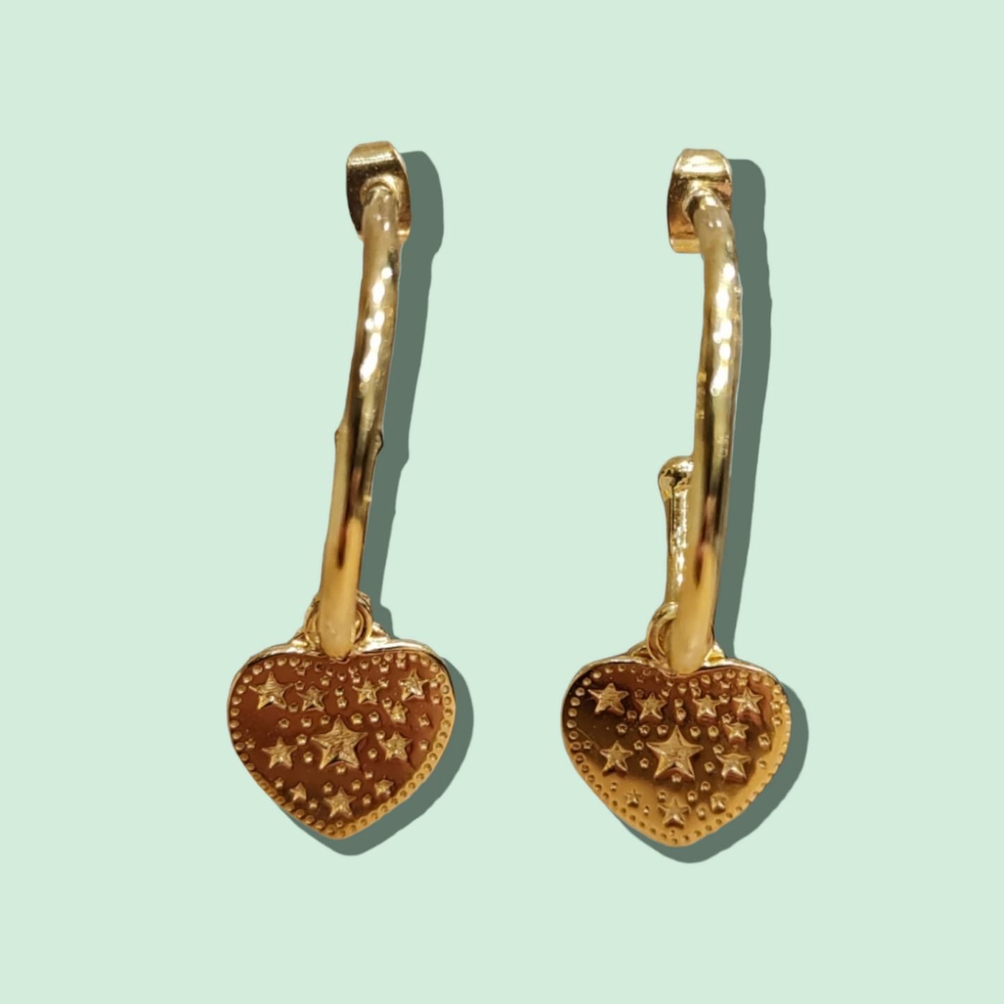 Oorbellen Pipa Etoiles Gold